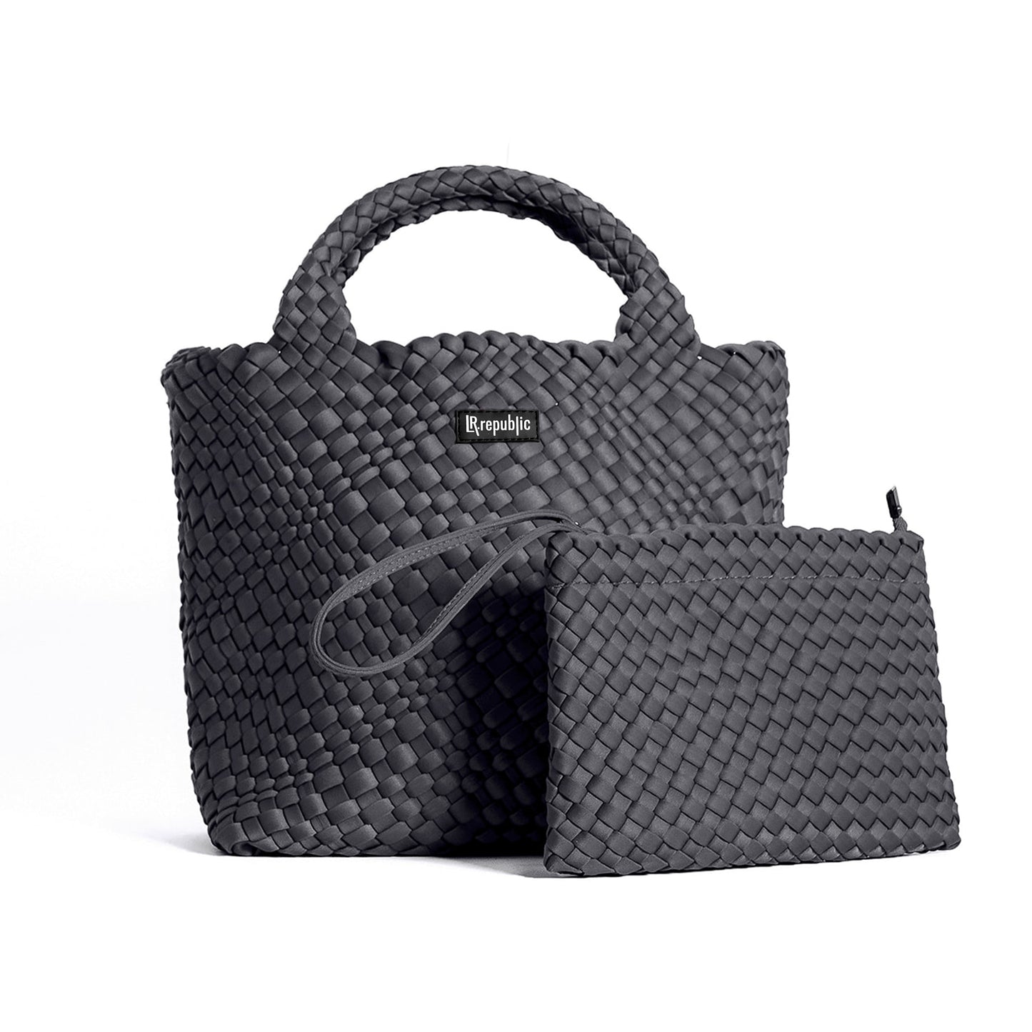 LUXE Medium Crossbody-Gray