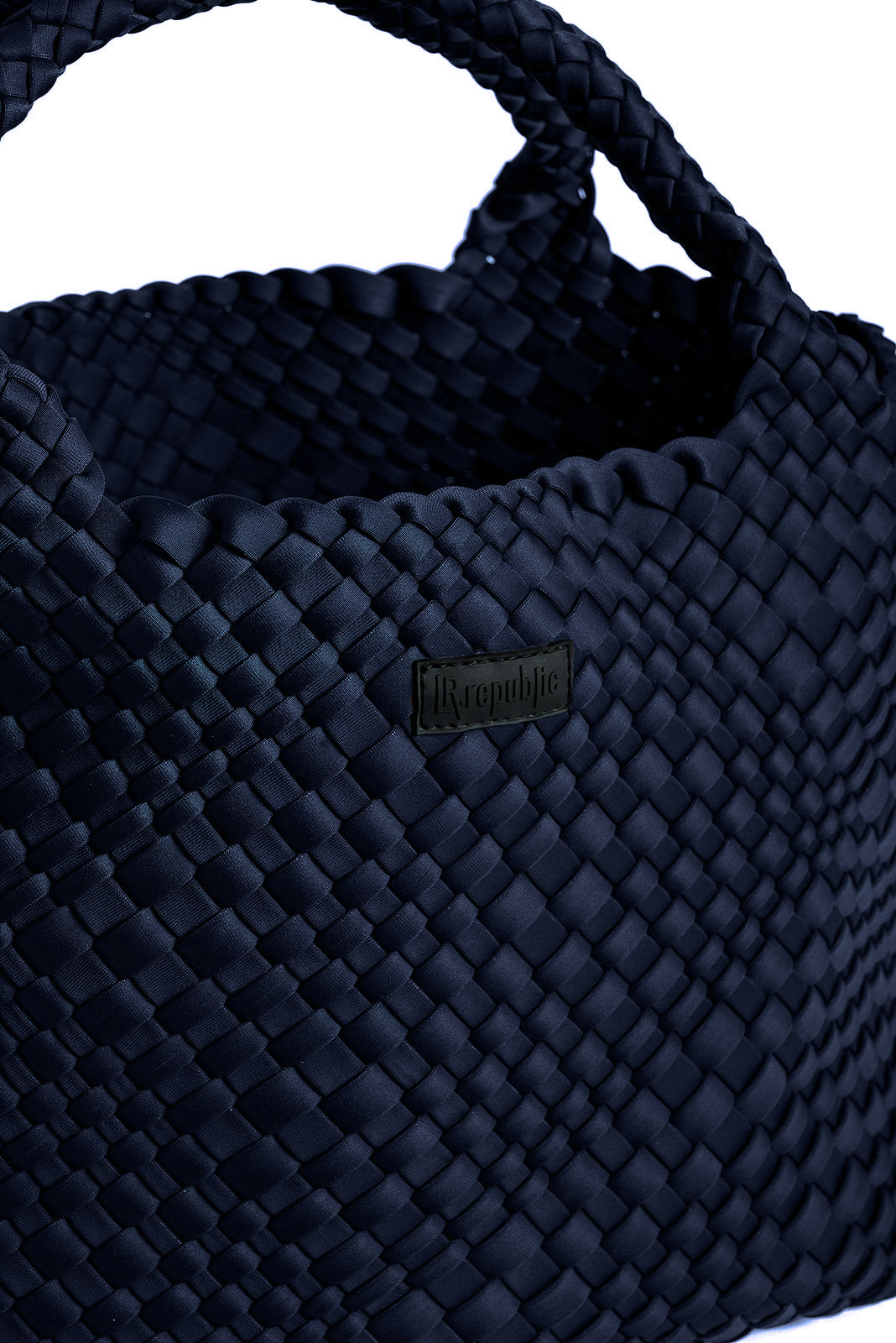 LUXE Large Totebag-Navy Blue