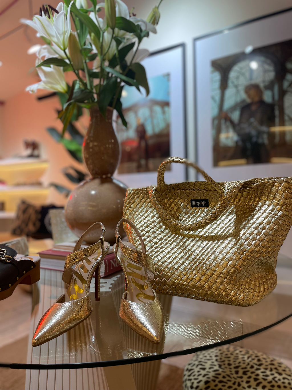 Limited Edition: Gold Luxe Handwoven Medium