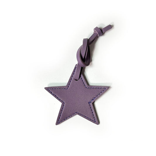 Star Bag Charm - Purple