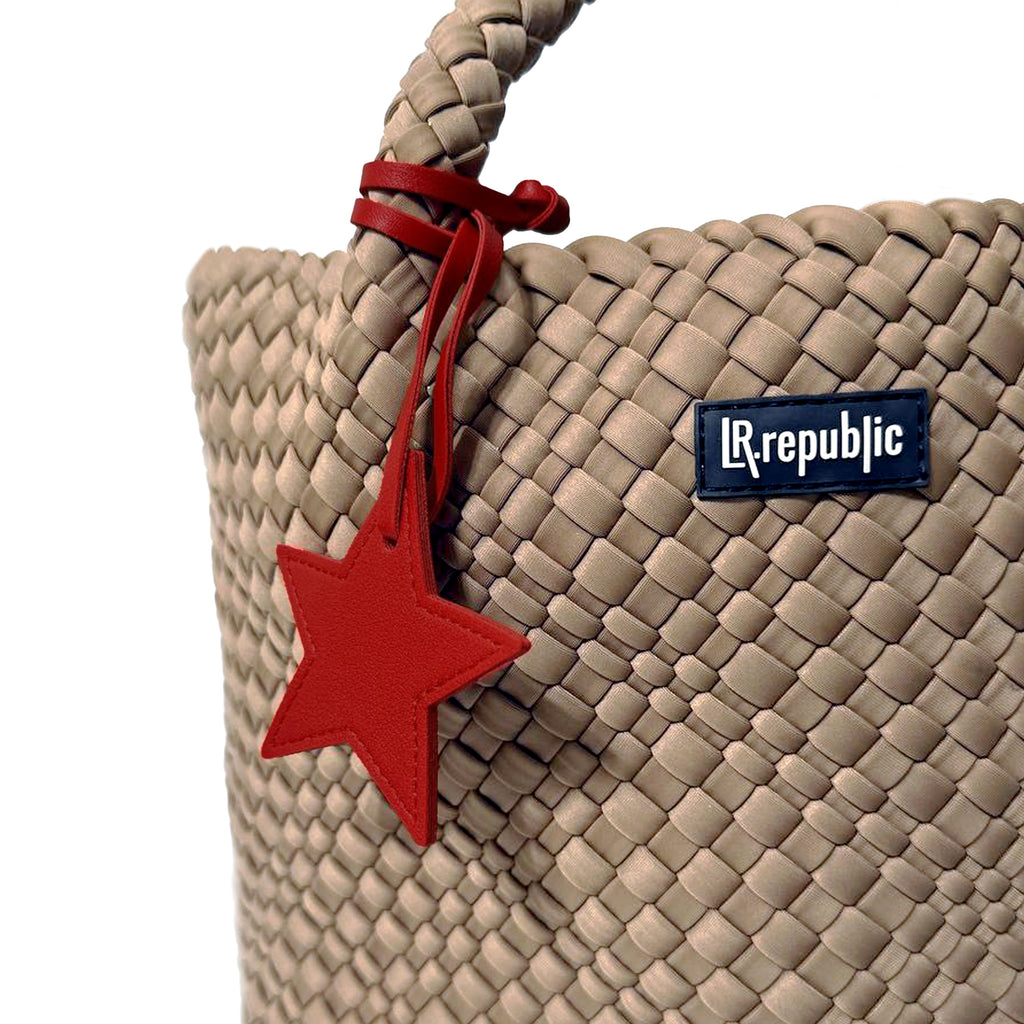 Star Bag Charm - Red