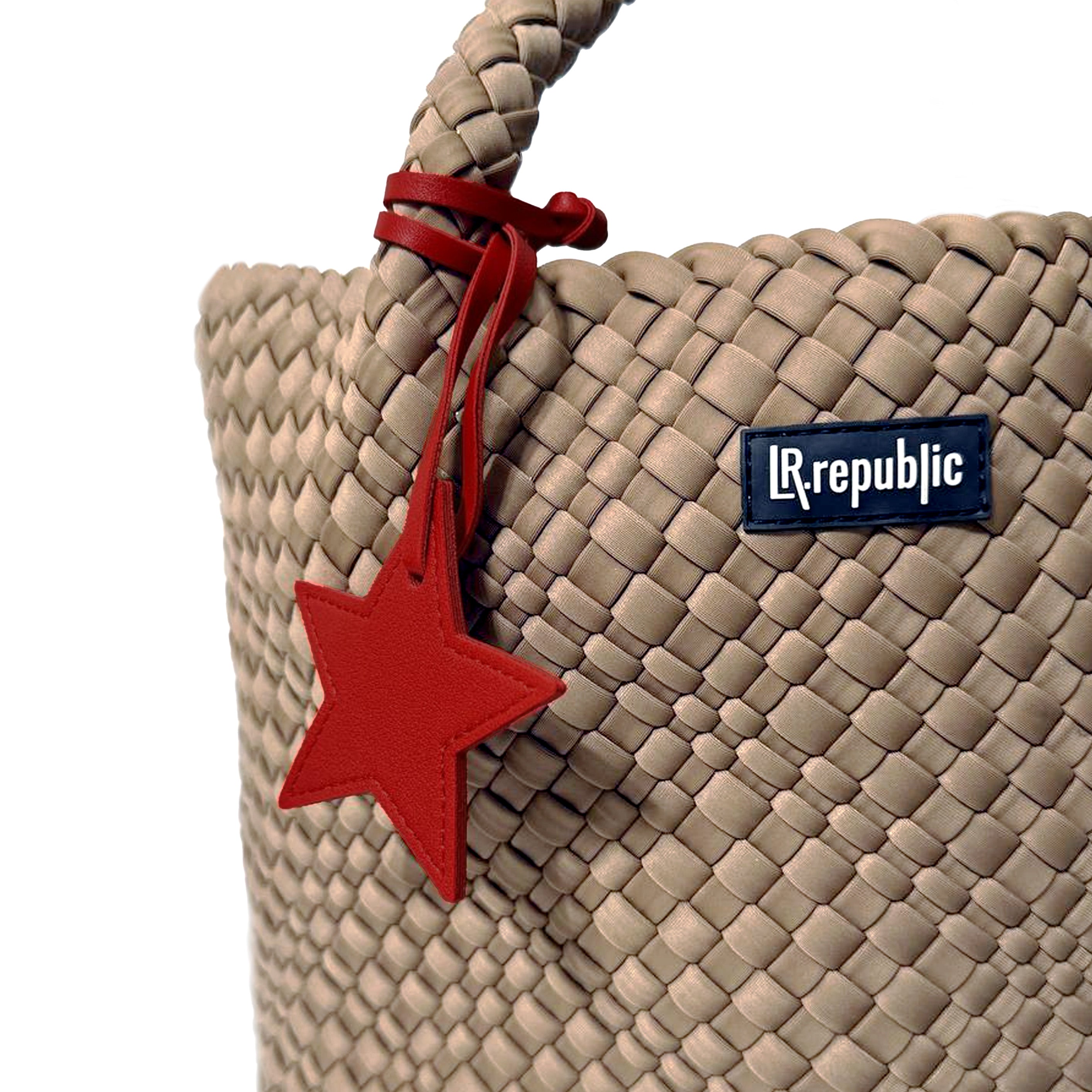 Star Bag Charm - Red