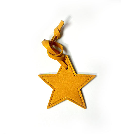 Star Bag Charm - Yellow