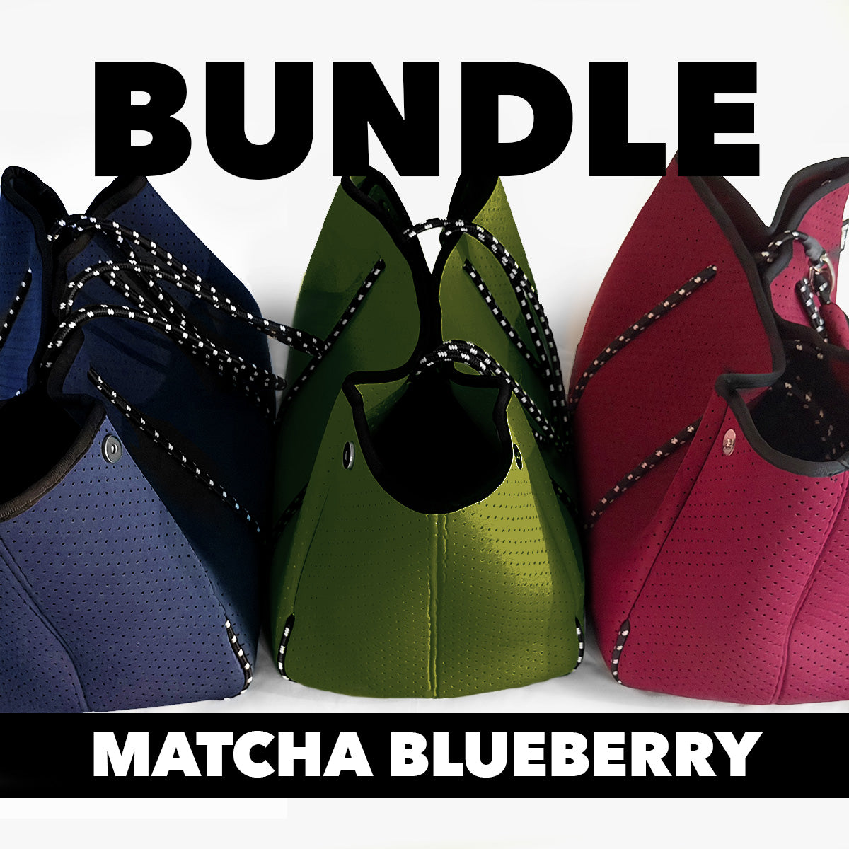 Bundle 2 - Vinotinto, Matcha, Navy Blue